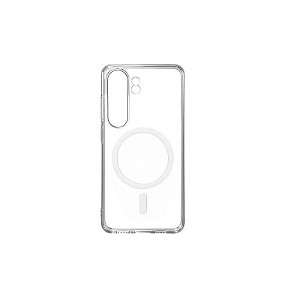Capa Spigen Samsung S26 Crystal Hybrid Magfit Transparente Branca ACS10734