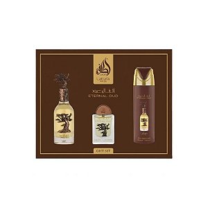 Kit de Perfume Lattafa Eternal Oud