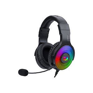 Fone de Ouvido Redragon PANDORA2 H350RGB-1 com Microfone Removível/50 mm - Preto
