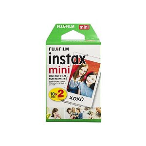 Filme Fujifilm Instax Mini de 8,6x5,4 cm (20 unidades)