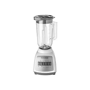 Liquidificador Black Decker BLBD210PW-CL 1,5L J/Acrílico 550W/10VEL 220V Cinza
