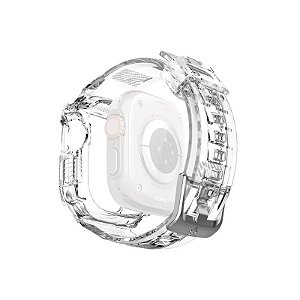 Pulseira Spigen para Apple Watch 49MM Rugged Armor Pro ACS05461 - Cristal Transparente