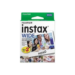 Filme Fujifilm Instax Wide de 8,6x10,8cm (20 Unidades)