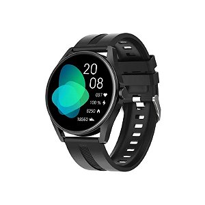 Relógio inteligente G-Tide R3 com Bluetooth/SP02/IP68 - Preto