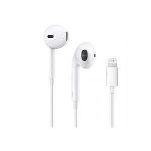 Fones de Ouvido Apple Earpods Lightning MWTY3ZM/A - Branco