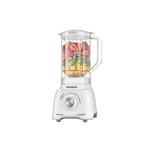 Liquidificador Mondial L-97-W Pratic Power com 550W/2,2L/220V - Branco