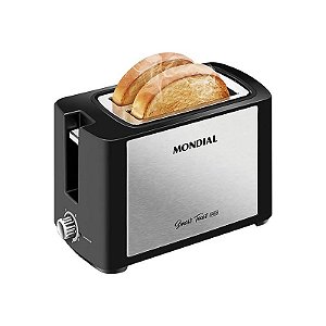 Torradeira Mondial Smart Toast Inox T-13 com 800W/220V - Prata