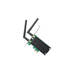 Adaptador WiFi PCI Express TP-Link AC1200 WiFi Archer T4E Dual Band /300Mbps/867Mbps - Preto