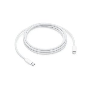 Cabo USB-C para USB-C Apple MYQT3ZM/A 2 Metros 240W - Branco