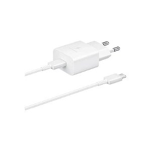 Carregador de Parede Samsung Power Adapter EP-T1510XWEGWW com USB-C/15W/3A - Branco