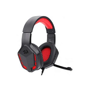 Headset Gamer Redragon Themis 2 H220N 50MM/Microfone Omnidirecional - Preto/Vermelho