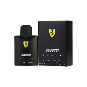 Perfume Ferrari Scuderia Ferrari Black Edt Masculino - 125Ml