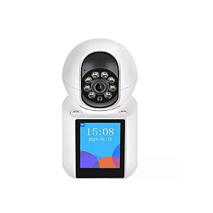 Câmera IP Smart Satellite A-CAM011M Wi-Fi/HD - Branca