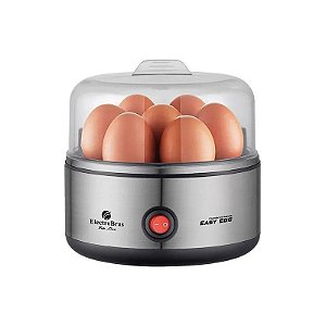 Chaleira Elétrica de Ovos Electrobras EBEG-07 Easy Egg 380W/110V - Prata