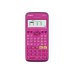 Calculadora Científica Casio FX-82LA X-PK com 275 Funções - Rosa