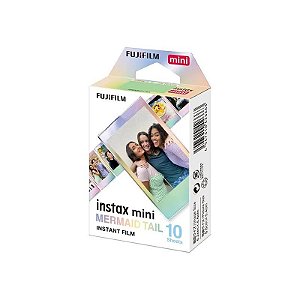 Filme Fuji Instax Pacote com 10 unidades para Instax Mini Cauda de Sereia