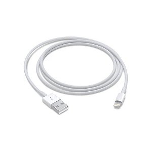 Cabo Apple MXLY2AM/A USB A Lightning (1 Metro) - Branco