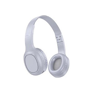 Fone de Ouvido Bluetooth Hoco W46 - Cinza