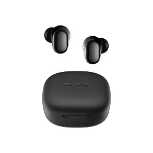 Fone de Ouvido Sem Fio Xiaomi Redmi Buds 6 M2420E1 Bluetooth/USB-C - Preto