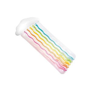 Flutuador Intex 56804 Nuvem Arco-Íris (86X180X25CM)