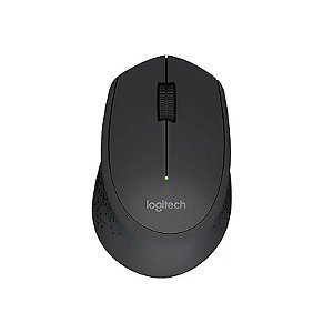 Mouse Sem Fio Logitech M280 910-004284 1000DPI/3 Botões - Preto