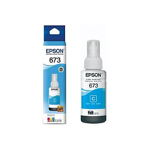 Tinta para Impressoras Epson 673 T673220 com 70ml - Ciano