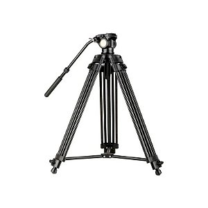 Tripé QZSD Q880A Máx. 193 cm 10 kg