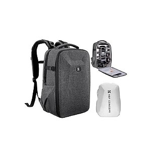 Mochila K&F KF13-134V4 Hard Shell Cinza