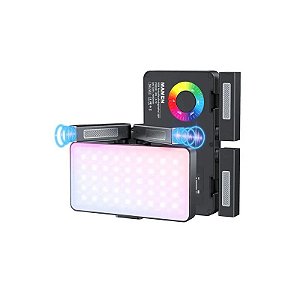 Microfone LED Mamen SML-V02 c/ RGB