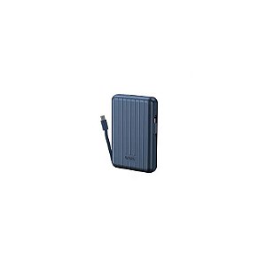 Carregador Portátil Magnético Wiwu Power Bank PP02 5000mAh Azul