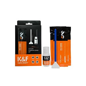 Kit de Limpeza de Sensor Aps-C K&F SKU-1616