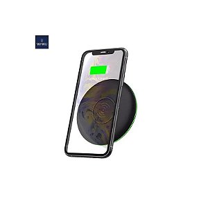 Carregador Wireless de Mesa Preto Wiwu M4
