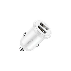 Carregador de Carro Baseus Charge CCALLP-02 Duplo