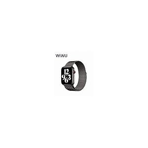 Pulseira Wiwu Band Minalo Inox 38-40MM Preta