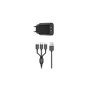Carregador Wiwu WI-U003 20W Kit 3/1 Preto