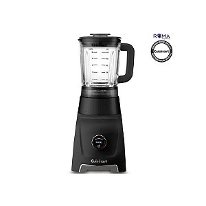 Liquidificador Cuisinart BL-200BKC Hurricane Digital 5 Vel 6 Funções 1.4L Jarra Vidro 110V Preto