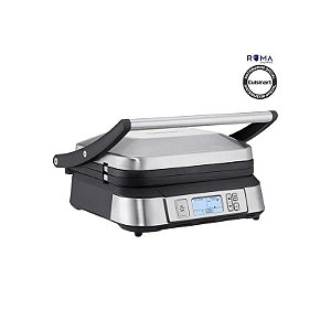 Churrasqueira Grill Digital Cuisinart GR-6SNASC com Modo Sem Fumaça 110V