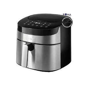 Cesta digital Air Fryer Cuisinart AIR700BRFP 1800W 7.2L - Preto