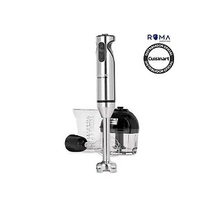 Misturador de Mão com Triturador de Vegetais Cuisinart CSB-85BRB 2 Velocidades 220V