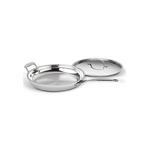 Frigideira Cuisinart 722-30HSSLC CC SS 30cm com Tampa