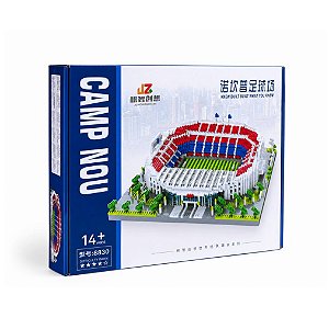 Mini Blocos De Montar Copa Estádio Camp Nou - 2956 Peças