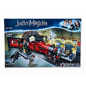 Mini Blocos De Montar Trem Mágico Plataforma - 832 peças