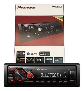 Pioneer Bluetooth autoestéreo MVH-S235BT 50wx4