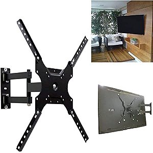 SUPORTE UNIVERSAL ARTICULADO PARA TV 32"-55" ATE 22KG