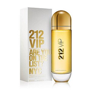 Perfume 212 Vip Gold Carolina Herrera Feminino Eau de Parfum 50Ml