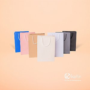 Sacola de Papel PP - 16x13x5 cm