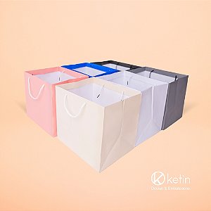 Sacola Papel Larga 25x26x21cm