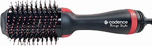 Escova Secadora Rouge Style Cadence ESC700 Cadence Preto/vermelho 127v