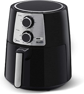 Fritadeira Air Fryer Sem Óleo Midea, Preto, 3,5L, 220V