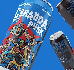Cerveja Ignorus Ciranda Punk Hazy IPA 473mL